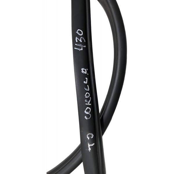 Borracha Vedação Traseiro Direito Corolla Altis 2021 22 2024 Preto Borracha Vedação Traseiro Direito Corolla Altis 2021 22 2024 Preto