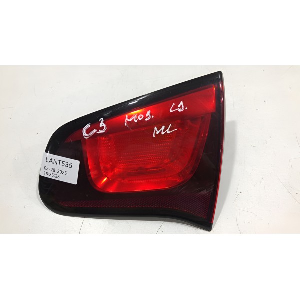 Lanterna Tampa Traseira Direita Original Citroën C3 2017