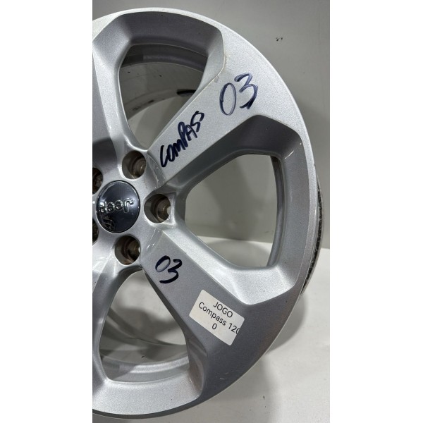 Roda Jeep Compass 2017/18/19/20 Aro 17 Original Avulsa!!! ..
