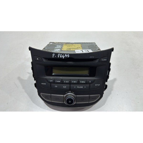 Radio Cd Hyundai Hb20 2012 Á 2015 Para Retirada De Peças