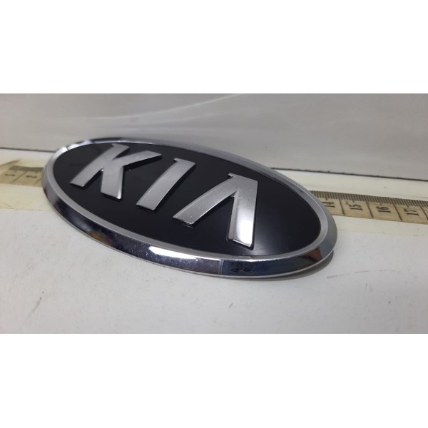 Emblema Kia 11,5x5,8 Cm Original Compare Os Modelos E Medida