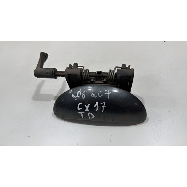 Maçaneta Externa Direita Peugeot 206 207 15085wbo Traseira