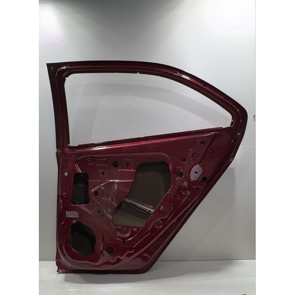 Porta Traseira Direita Chevrolet Onix Prisma 2012 A 2019 Esquerdo Vermelha