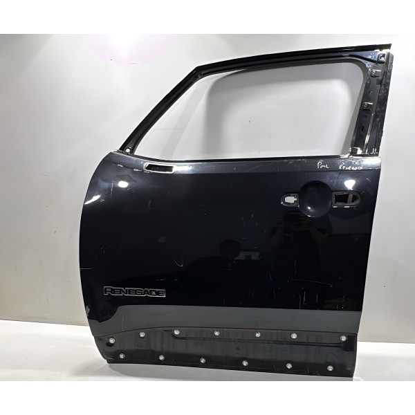 Porta Dianteira Esquerda Jeep Renegade 2016 A 2021 Esquerdo Preto