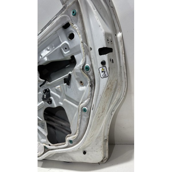 Porta Traseira Direita Fiat Grand Siena 2014 2015 2016 2017 Direita Prateado