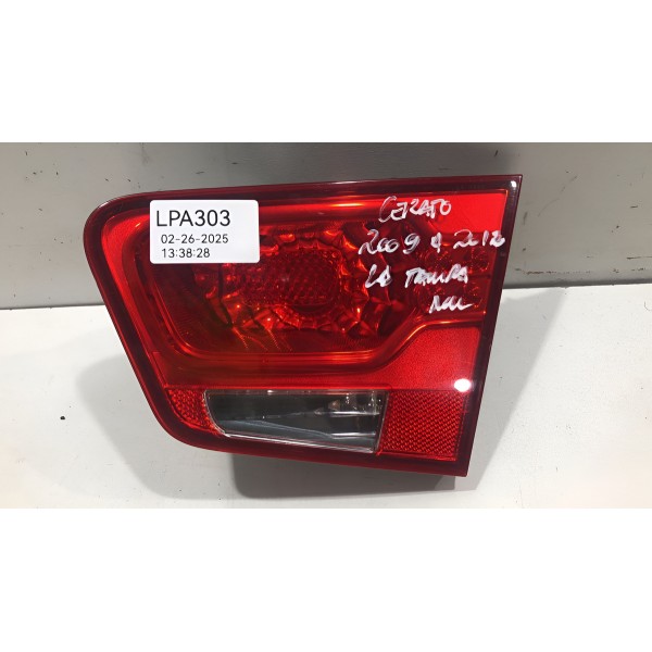 Lanterna Da Tampa Direita Kia Cerato 2009 Á 2012 Direito/passageiro Vermelho