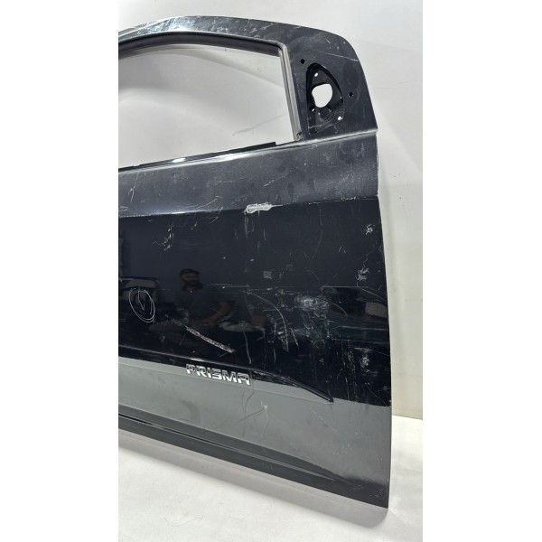 Porta Dianteira Direita Chevrolet Onix Prisma 2012/2019 Direita Preta