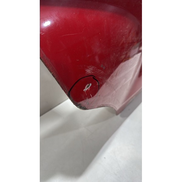 Porta Traseira Direita Fiat Mobi 2017 2024 Vermelha