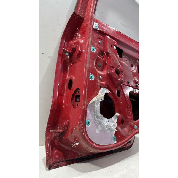 Porta Traseira Direita Fiat Mobi 2017 2024 Vermelha