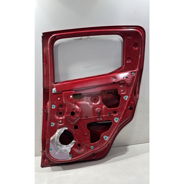 Porta Traseira Direita Fiat Mobi 2017 2024 Vermelha