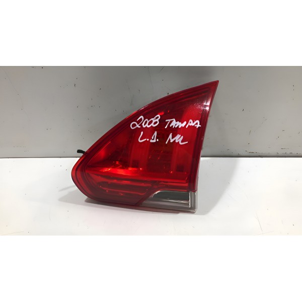 Lanterna Led Direita Tampa Traseira Peugeot 2008 9808127580 Direito/passageiro Vermelho