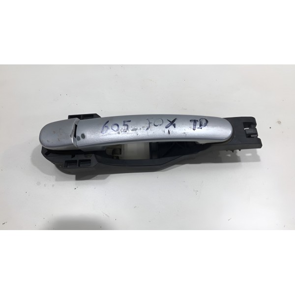 Maçaneta Externa Traseira Direita Vw Fox 2010 Á 2022 Orig Prateado