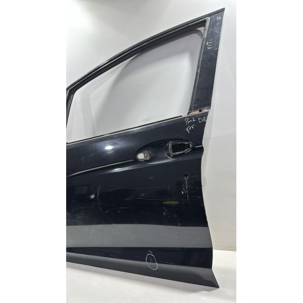 Porta Dianteira Esquerda Honda Fit 2015 2016 2017 2018 2021 Preta