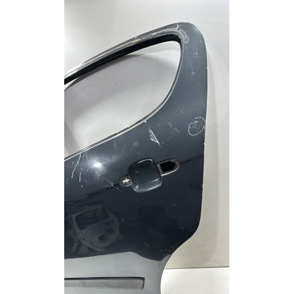 Porta Traseira Esquerda Fiat Palio 2014 2015 2016 2017 2020 Esquerdo Cinza-escuro