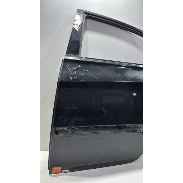 Porta Traseira Esquerda Hyundai Sonata 2010/2012 Esquerdo Preta