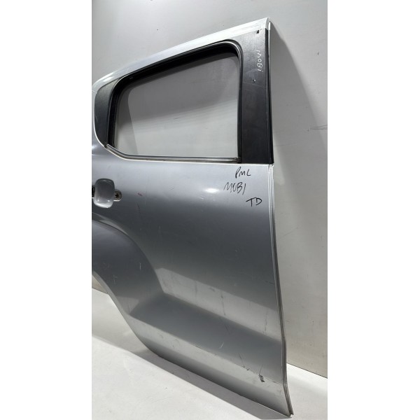 Porta Traseira Direita Fiat Mobi 2017 2024 Cinza