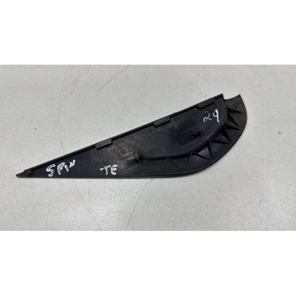 Moldura Externa Porta Traseira Esquerda Spin 52018542 Usado Preto