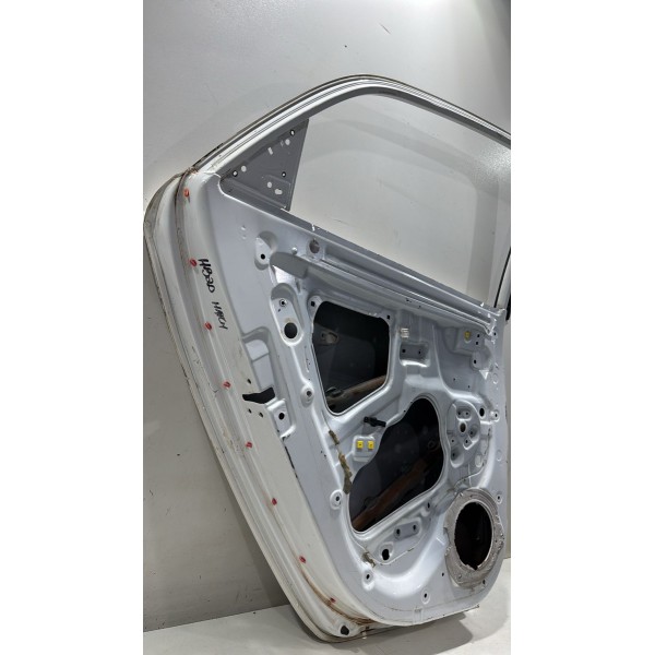 Porta Traseira Esquerda  Hyundai Hb20 Hatch 2013 A 2019 Esquerdo Branca