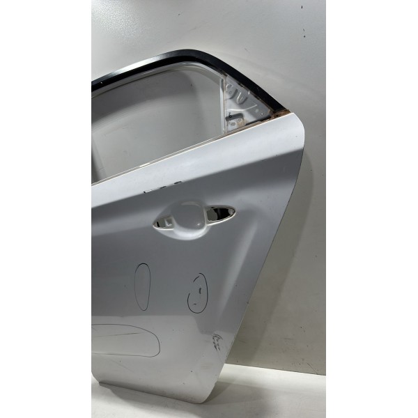 Porta Traseira Esquerda  Hyundai Hb20 Hatch 2013 A 2019 Esquerdo Branca