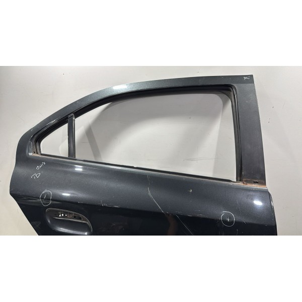 Porta Traseira Direita Onix 2013 A 2019 Preto