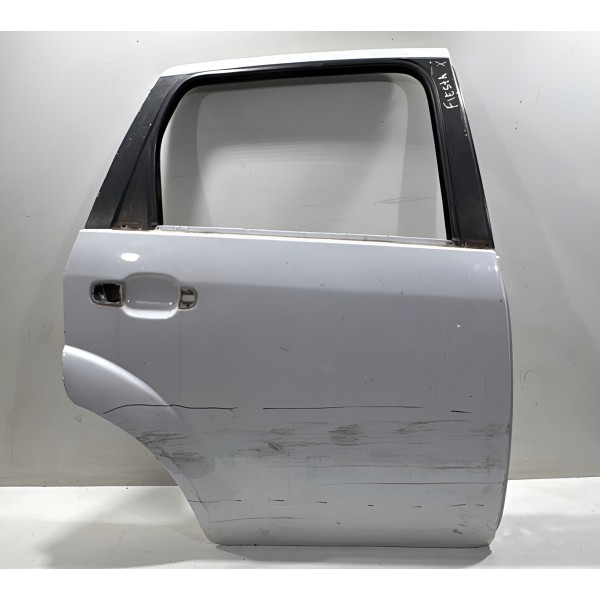 Porta Traseira Direita Ford Fiesta 2007 2008 2009 2010 2011 Branco