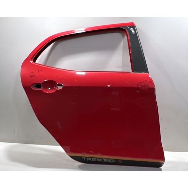 Porta Traseira Direita Fiat Argo 2018 2024 Vermelha