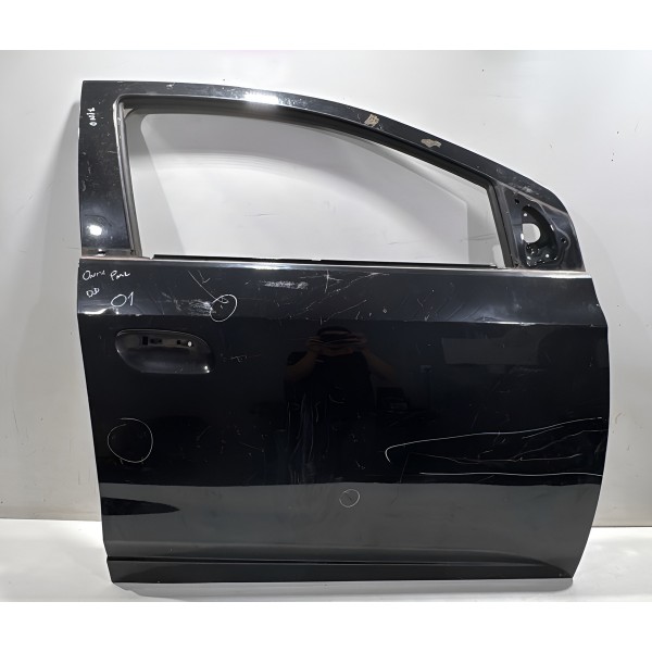 Porta Dianteira Direita Chevrolet Onix Ou Prisma 2013 A 2019 Preta