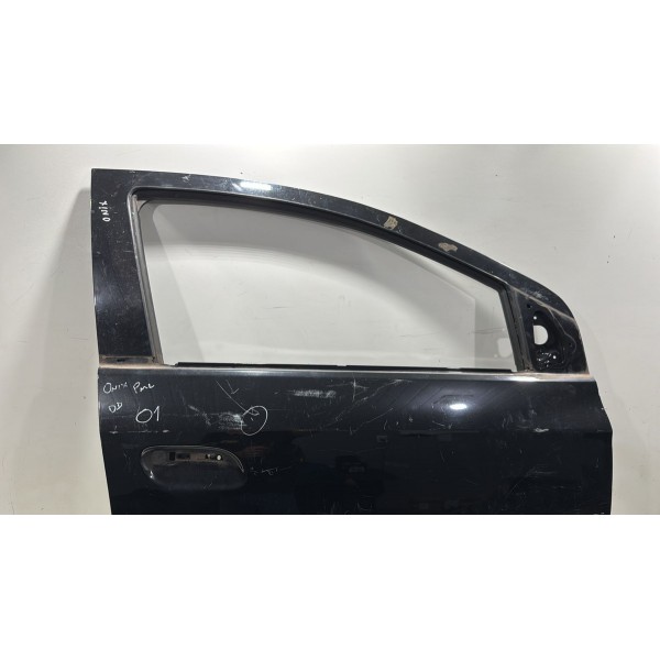 Porta Dianteira Direita Chevrolet Onix Ou Prisma 2013 A 2019 Preta