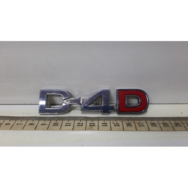 Emblema Letreiro D-4d Original Toyota Hilux 05/15