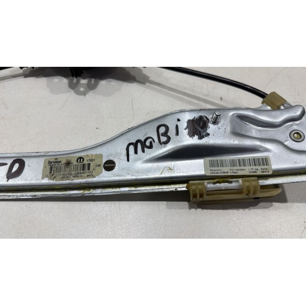 Máquina De Vidro Manual Traseira Direita Fiat Mobi 17 A 22