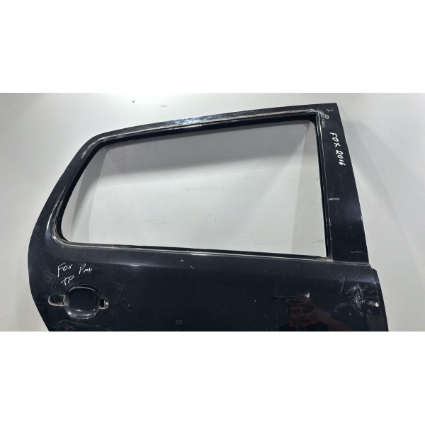 Porta Traseira Direita Fox 2010/2014 Preta