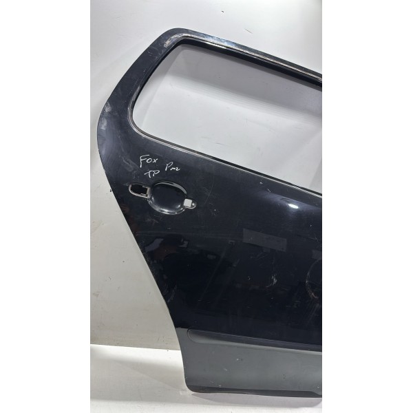 Porta Traseira Direita Fox 2010/2014 Preta