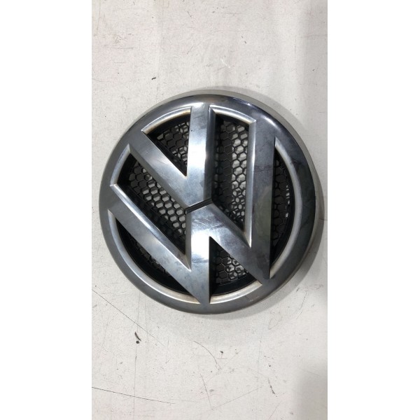 Emblema Grade Dianteira Da Amarok 2012 Á 2019 Original Preto