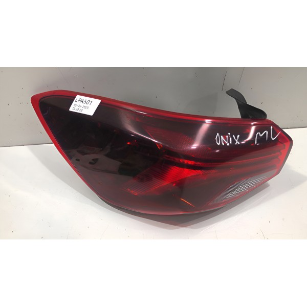 Lanterna Esquerda Onix Sedan 2021 2022 2023 2024 Sem Led Esquerdo/motorista Vermelho