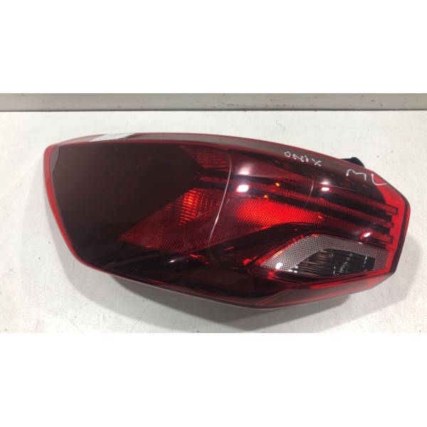 Lanterna Esquerda Onix Sedan 2021 2022 2023 2024 Sem Led Esquerdo/motorista Vermelho