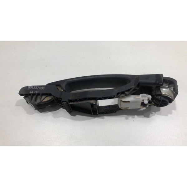 Maçaneta Externa Traseira Esquerda Vw Gol G5 G6 G7 G8 Preto