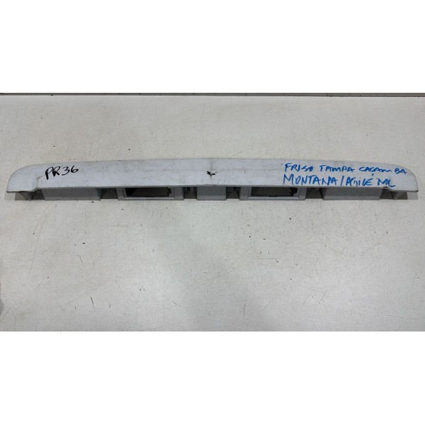 Moldura  Tampa Traseira Montana 2012/2020 Branco