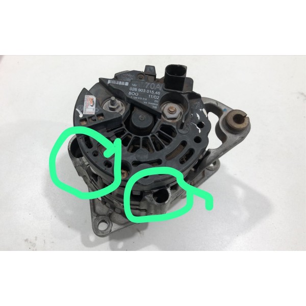 Alternador Gol Saveiro Voyage Up 70a 02690301546 (detalhes)