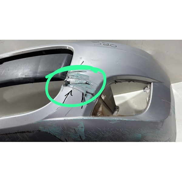 Parachoque Dianteiro Fiat Palio 2012/18 Detalhe Cinza