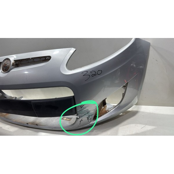 Parachoque Dianteiro Fiat Palio 2012/18 Detalhe Cinza