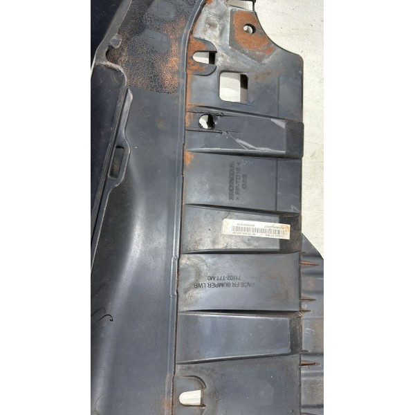 Spoiler Inferior Parachoque Dianteiro Honda Hrv 15/18 Orig Preto