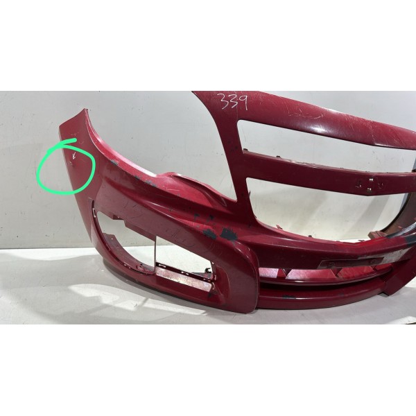 Parachoque Dianteiro Montana 2013 A 2017 Usado Vermelho