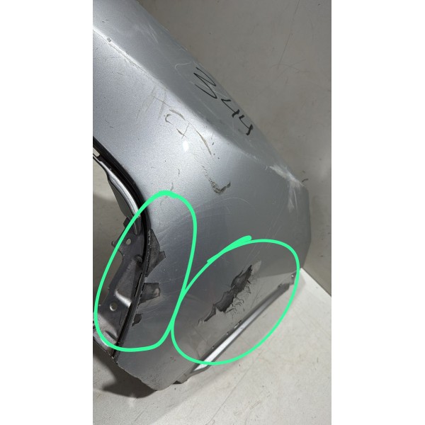 Parachoque Honda Crv 2012 2013 2014 Superior Prata