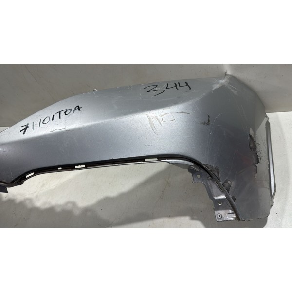 Parachoque Honda Crv 2012 2013 2014 Superior Prata