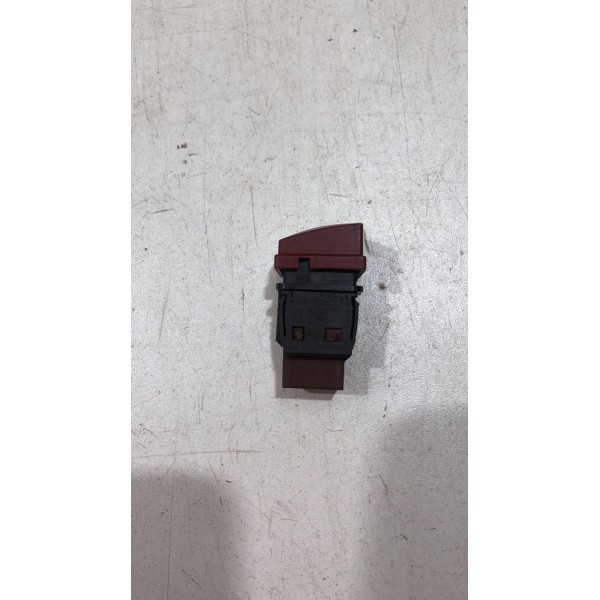 Comando Botão Pisca Alerta Peugeot 207 Original Vermelho