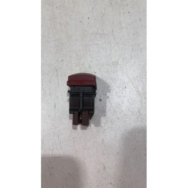 Comando Botão Pisca Alerta Peugeot 207 Original Vermelho