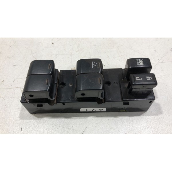 Comando Botão Vidro Dianteiro Esquerdo Nissan Tiida 2010