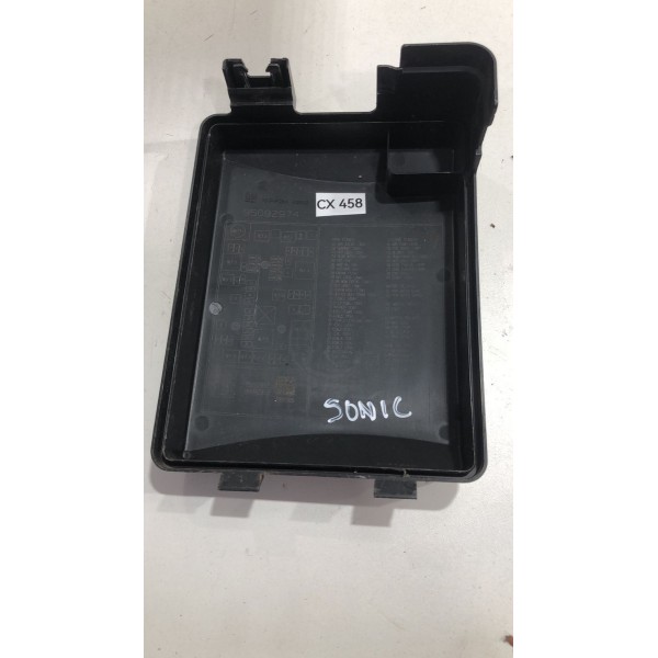 Tampa Caixa Fusível Gm Sonic 1.6 2012/2013 95092974 Tampa Caixa Fusível Gm Sonic 1.6 2012/2013 95092974