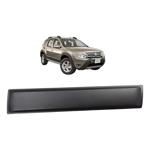 Friso Porta Dianteira Direita Renault Duster 2012 A 2016 Preto