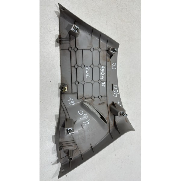 Capa Coluna Traseira Direita Gm Sonic 2012 2013 2014 Cinza Capa Coluna Traseira Direita Gm Sonic 2012 2013 2014 Cinza